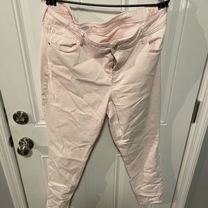 Light Pink Rockstar skinny